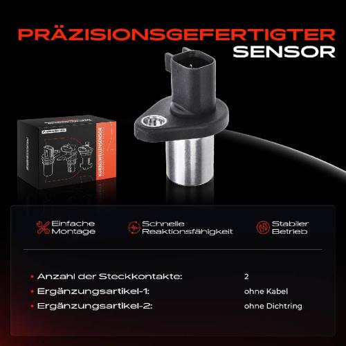 1x Kurbelwellensensor Impulsgeber für Jaguar S-Type XJ XK XK8 Land Rover Range Rover Lincoln LS Bild 1x Kurbelwellensensor Impulsgeber für Jaguar S-Type XJ XK XK8 Land Rover Range Rover Lincoln LS