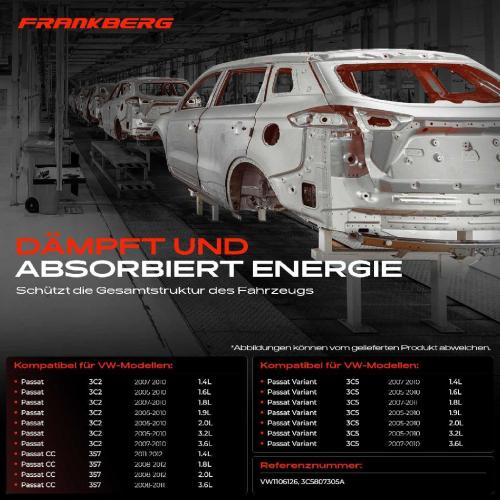 1x Stossfänger Stoßstangenträger für VW Passat 3C2 357 3C5 2005-2012 Bild 1x Stossfänger Stoßstangenträger für VW Passat 3C2 357 3C5 2005-2012