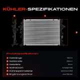 1x Kühler Wasserkühler Motorkühler für Hyundai Ioniq KIA Ceed Xceed