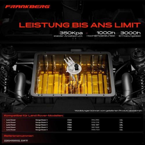 1x Kraftstoffpumpe für Land Rover Range Rover II P38A 2.5L 1994-2002 Bild 1x Kraftstoffpumpe für Land Rover Range Rover II P38A 2.5L 1994-2002