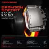 2x Bremssattel Vorne Links Rechts für VW Golf Passat Audi A3