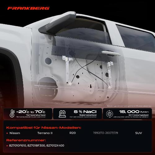 1x Fensterheber Hinten Links für Nissan Terrano II R20 SUV Bild 1x Fensterheber Hinten Links für Nissan Terrano II R20 SUV