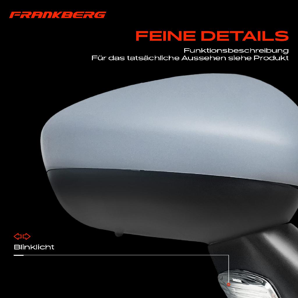 1x Außenspiegel Rechts für Citroën C3 II SC DS3 Cabriolet SA 2009-2016