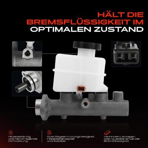 1x Hauptbremszylinder Bremszylinder für Hyundai Santa Fé I SM 2.0L-2.7L 2001-2006 Bild 1x Hauptbremszylinder Bremszylinder für Hyundai Santa Fé I SM 2.0L-2.7L 2001-2006
