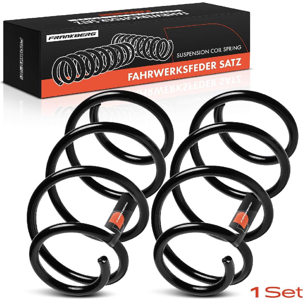 Frankberg 2x Fahrwerksfeder Vorderachse für Hyundai iX35 EL ELH LM KIA Sportage SL 2.0L 2013-2015