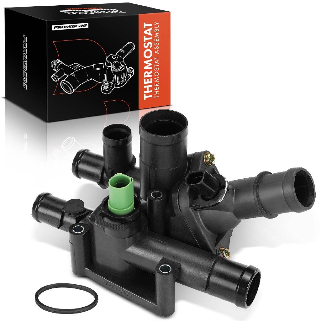 Frankberg 1x Thermostat Kühlmittel für VW Golf 4 Polo Passat Bora Audi A3 8P Skoda Octavia I