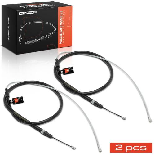 2x Seilzug Feststellbremse Hinterachse beidseitig für Citroën DS3 SA C3 II SC DS DS3 SA SB Bild 2x Seilzug Feststellbremse Hinterachse beidseitig für Citroën DS3 SA C3 II SC DS DS3 SA SB