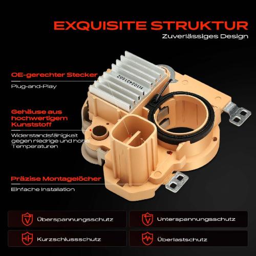 1x Lichtmaschinenregler Generatorregler für Honda Civic VI MA MB EJ EK Logo GA Bild 1x Lichtmaschinenregler Generatorregler für Honda Civic VI MA MB EJ EK Logo GA