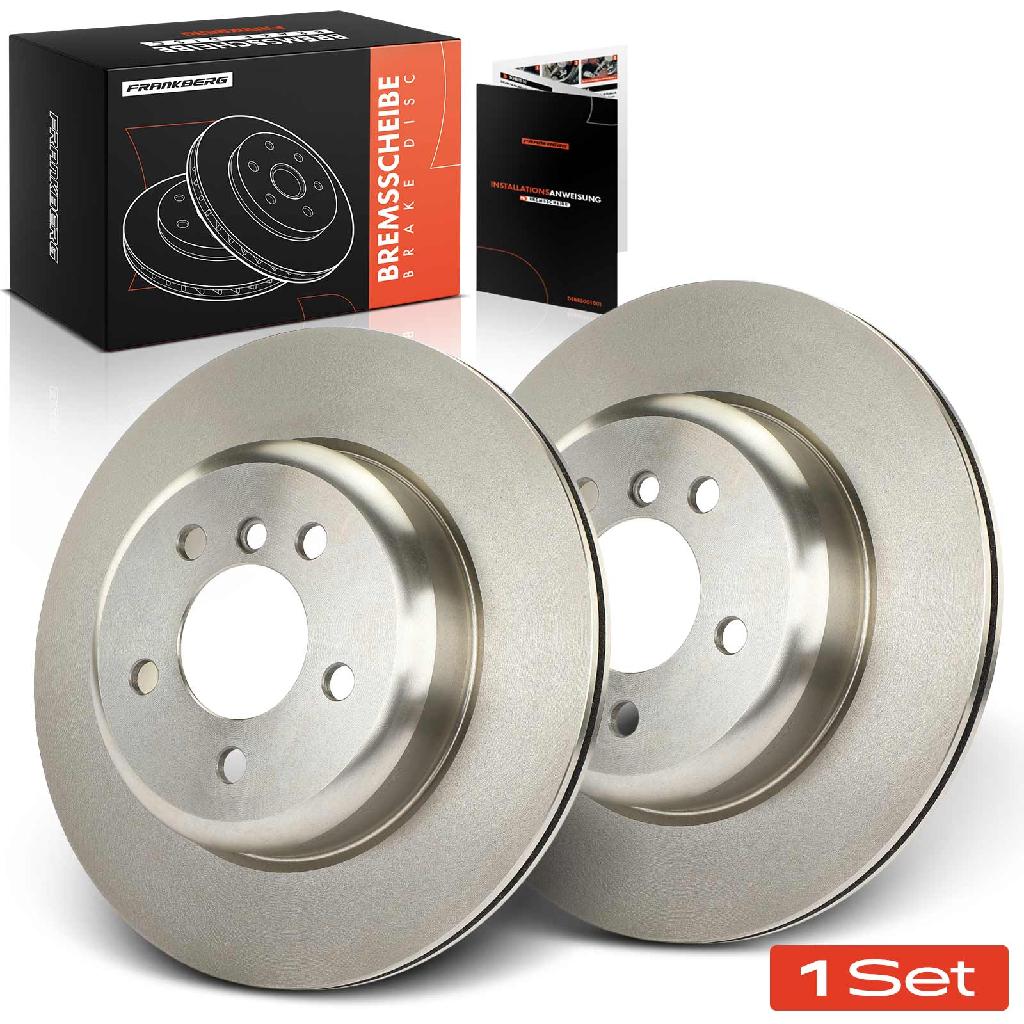 2x Bremsscheiben Hinterachse für BMW 5er Touring F10 F11 1.6L 2.0L 2.5L 3.0L 2009-2017