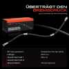 1x Bremsschlauch Bremsschl&auml;uche Vorderachse Links oder Rechts f&uuml;r Mitsubishi Pajero III V6W V7W V8W