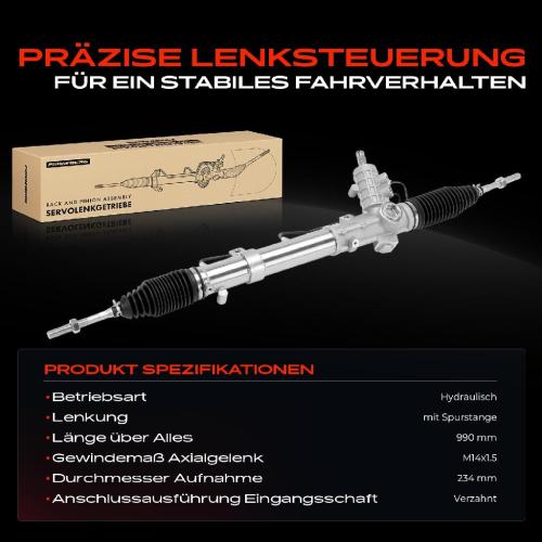 Frankberg 1x Lenkgetriebe Servolenkgetriebe für BMW 3er E36 316 318 320 323 325 328 M3 Z3 E36 Bild Frankberg 1x Lenkgetriebe Servolenkgetriebe für BMW 3er E36 316 318 320 323 325 328 M3 Z3 E36