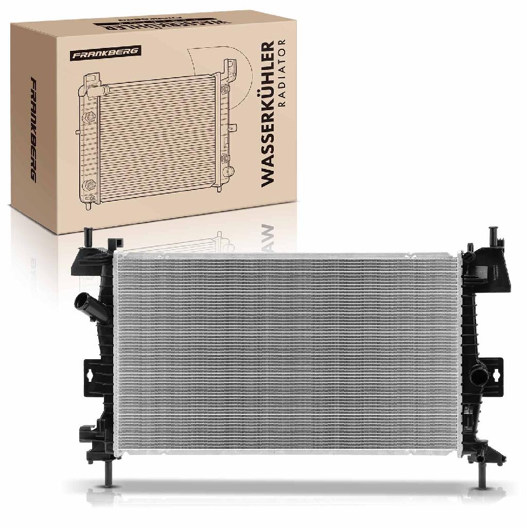 Frankberg 1x Kühler Wasserkühler Motorkühler für Ford C-Max II Focus III 1.6L