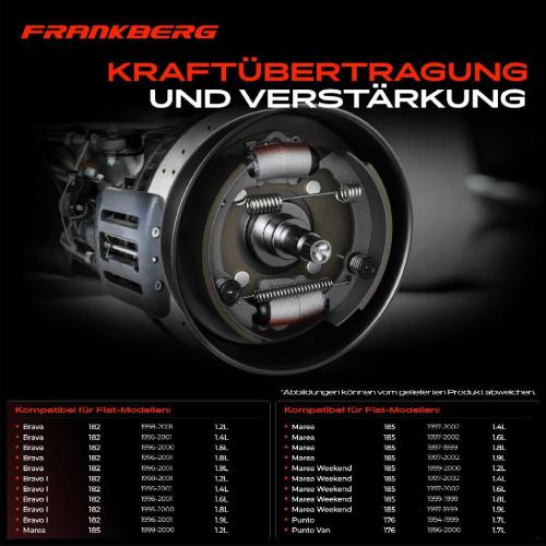 2x Radbremszylinder Hinten für Fiat Brava Marea Punto 1.2L-1.9L Bild 2x Radbremszylinder Hinten für Fiat Brava Marea Punto 1.2L-1.9L