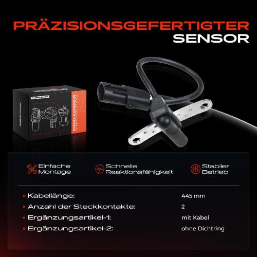 1x Kurbelwellensensor Impulsgeber für Renault 19 I II 21 25 Clio I Espace Laguna I Megane I Bild 1x Kurbelwellensensor Impulsgeber für Renault 19 I II 21 25 Clio I Espace Laguna I Megane I