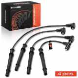 4x Zündleitungssatz Zündkabel für Renault Clio III BR0/1 Twingo II CN0 Wind E4M