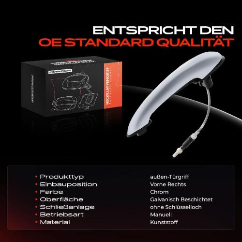 1x Türgriff Vorne Rechts außen für MINI Mini Countryman R60 Mini Paceman R61 1.6L 2.0L 2010-2016 Bild 1x Türgriff Vorne Rechts außen für MINI Mini Countryman R60 Mini Paceman R61 1.6L 2.0L 2010-2016