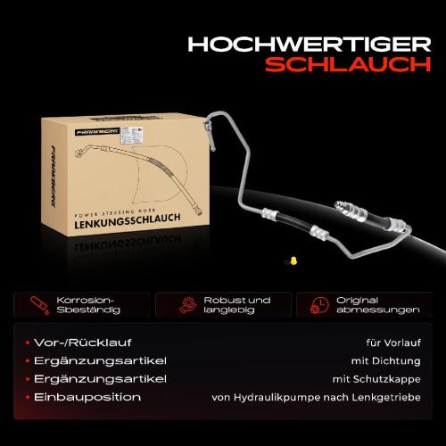 1x Servolenkung Schlauch für Chevrolet Matiz M200 M250/LPG 0.8L 2005-2010 Bild 1x Servolenkung Schlauch für Chevrolet Matiz M200 M250/LPG 0.8L 2005-2010