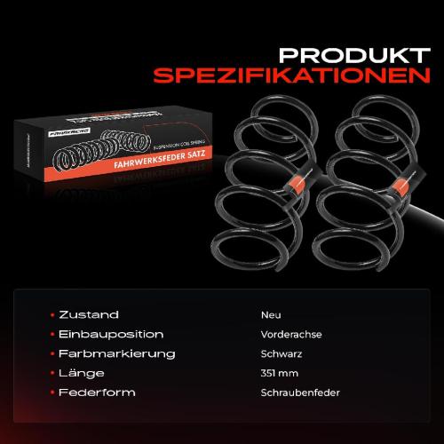 Frankberg 2x Fahrwerksfeder Vorderachse f r Nissan Qashqai II SUV J11 J11 Renault Kadjar HA HL Bj ab 2013 Bild Frankberg 2x Fahrwerksfeder Vorderachse f r Nissan Qashqai II SUV J11 J11 Renault Kadjar HA HL Bj ab 2013