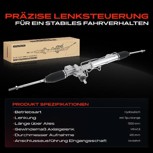 Frankberg 1x Lenkgetriebe Servolenkgetriebe für Citroën Jumpy Fiat Scudo Peugeot Expert 1.6L 2.0L Bild Frankberg 1x Lenkgetriebe Servolenkgetriebe für Citroën Jumpy Fiat Scudo Peugeot Expert 1.6L 2.0L