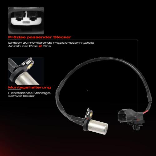 1x Kurbelwellensensor Impulsgeber für Toyota Corolla E11 1997-2000 1.4L Bild 1x Kurbelwellensensor Impulsgeber für Toyota Corolla E11 1997-2000 1.4L