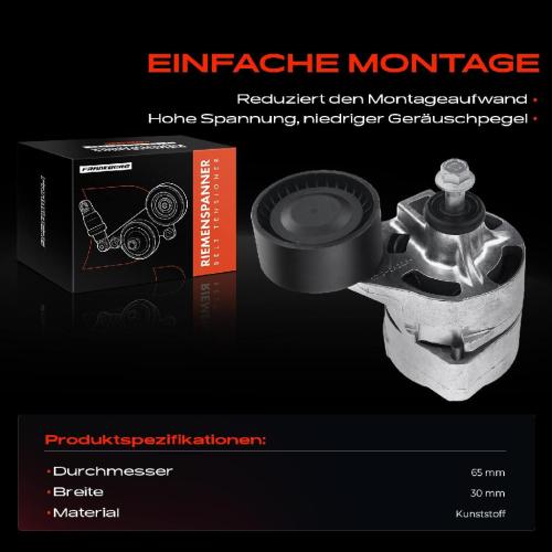 1x Spannrolle Riemenspanner für Ford Transit 2006-2014 2.4L 3.2L Bild 1x Spannrolle Riemenspanner für Ford Transit 2006-2014 2.4L 3.2L