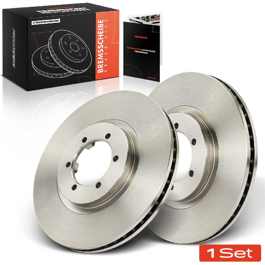 2x Bremsscheiben Vorderachse für Hyundai Terracan HP 2.5L 2.9L 3.5L 2001-2006