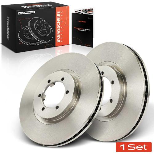 2x Bremsscheiben Vorderachse für Hyundai Terracan HP 2.5L 2.9L 3.5L 2001-2006 Bild 2x Bremsscheiben Vorderachse für Hyundai Terracan HP 2.5L 2.9L 3.5L 2001-2006