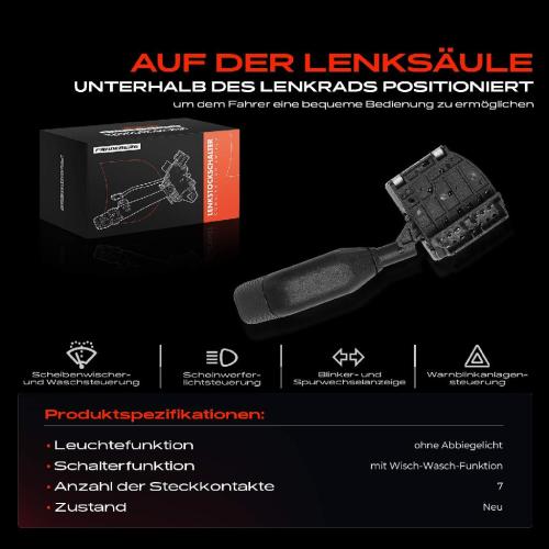 1x Kombischalter Lenkstockschalter für Renault 19 II Chamade L53 Stufenheck 1992-1995 Bild 1x Kombischalter Lenkstockschalter für Renault 19 II Chamade L53 Stufenheck 1992-1995