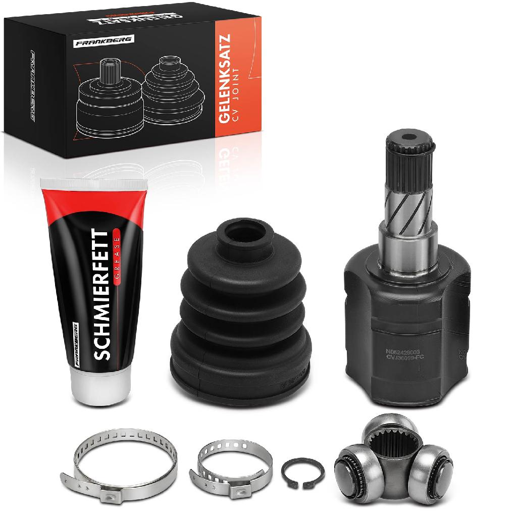 Frankberg 1x Antriebswelle Gelenksatz Vorderachse Links für Opel Adam M13 Corsa S07 X15 Fiat Fiorino 225