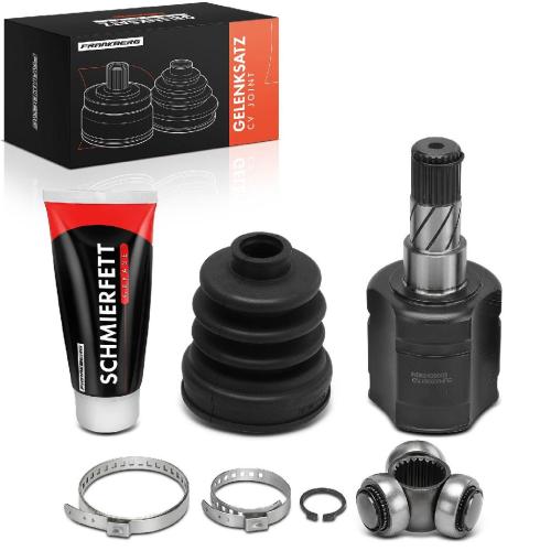 Frankberg 1x Antriebswelle Gelenksatz Vorderachse Links für Opel Adam M13 Corsa S07 X15 Fiat Fiorino 225 Bild Frankberg 1x Antriebswelle Gelenksatz Vorderachse Links für Opel Adam M13 Corsa S07 X15 Fiat Fiorino 225