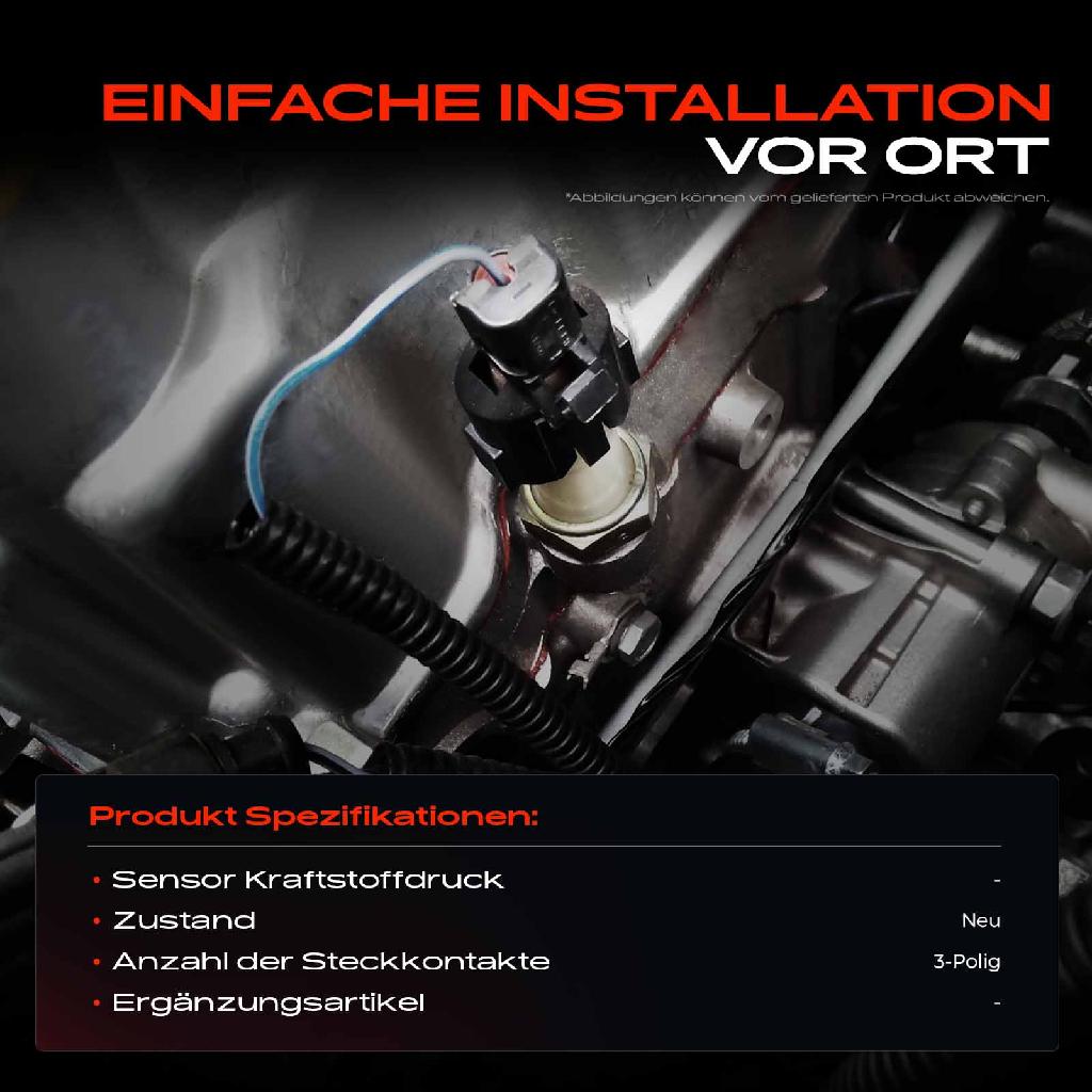 1x Sensor Kraftstoffdruck für Fiat Bravo Ducato Alfa Romeo Iveco Lancia Renault