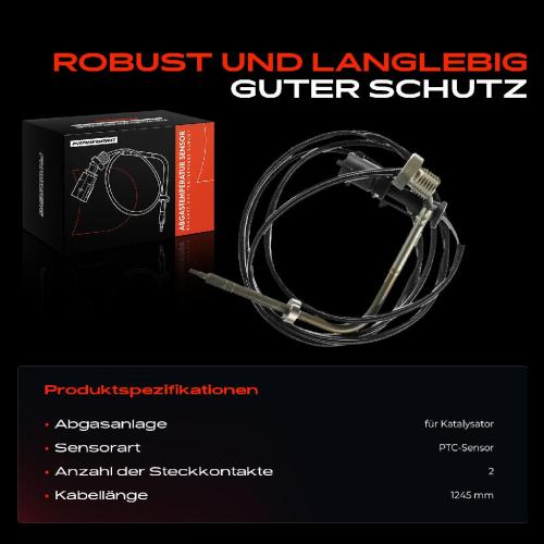 1x Abgastemperatursensor für Fiat Doblo 119 223 Strada 1.3L Delta III 1.9L 2004-2014 Bild 1x Abgastemperatursensor für Fiat Doblo 119 223 Strada 1.3L Delta III 1.9L 2004-2014