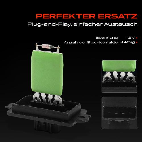 1x Widerstand Vorwiderstand Gebläsemotor für Jeep Grand Cherokee III WH WK Commander XK 2005-2007 Bild 1x Widerstand Vorwiderstand Gebläsemotor für Jeep Grand Cherokee III WH WK Commander XK 2005-2007