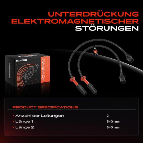2x Zündleitungssatz Zündkabel für Mercedes-Benz W202 W638 S202 A208 W210 R170 Bild 2x Zündleitungssatz Zündkabel für Mercedes-Benz W202 W638 S202 A208 W210 R170