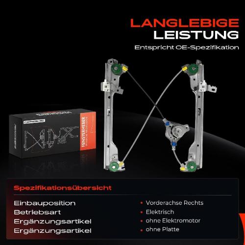 Frankberg 1x Fensterheber Vorne Rechts für Nissan Qashqai I J10 JJ10E NJ10 Bild Frankberg 1x Fensterheber Vorne Rechts für Nissan Qashqai I J10 JJ10E NJ10