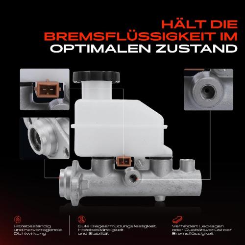 1x Hauptbremszylinder Bremszylinder für KIA Cerato LD Stufenheck 1.5L 1.6L 2.0L Bild 1x Hauptbremszylinder Bremszylinder für KIA Cerato LD Stufenheck 1.5L 1.6L 2.0L