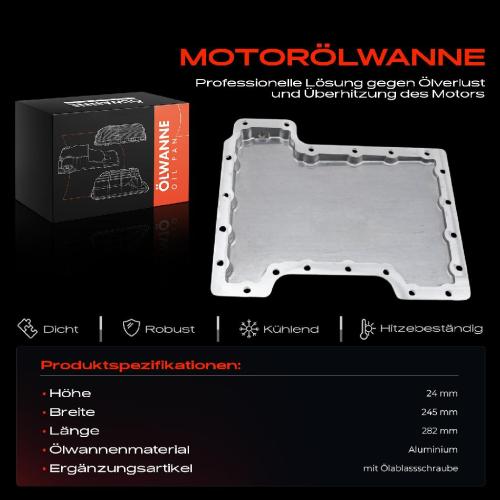 1x Ölwanne Motorölwanne für Land Rover Range Rover III LM 4.4L Bild 1x Ölwanne Motorölwanne für Land Rover Range Rover III LM 4.4L