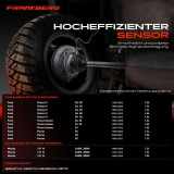 1x ABS Sensor Hinterachse beidseitig für Ford Fiesta IV Kasten Puma Mazda 121 III 1.2L 1998-2003