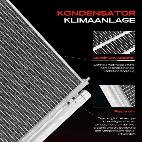 Frankberg 1x Kondensator Klimaanlage für Hyundai Getz TB 1.3L 1.6L 2002-2010 Bild Frankberg 1x Kondensator Klimaanlage für Hyundai Getz TB 1.3L 1.6L 2002-2010