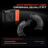 2x Ankerblech Bremsscheibe Vorderachse Beidseitig für VW Golf 4 1J1 Bora 1J2 Seat Leon Toledo 2