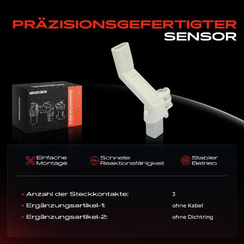 1x Kurbelwellensensor Impulsgeber für VW Golf VII Polo 6R Audi A1 A3 8V Skoda Octavia Seat Leon Bild 1x Kurbelwellensensor Impulsgeber für VW Golf VII Polo 6R Audi A1 A3 8V Skoda Octavia Seat Leon