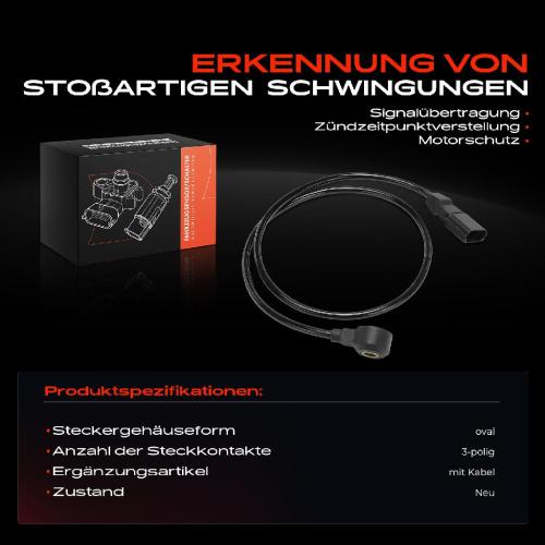 1x Klopfsensor Klopfgeber für VW Golf 6 Beetle 5C Jetta Audi A3 8P 8V Q3 8U TT 8J Bild 1x Klopfsensor Klopfgeber für VW Golf 6 Beetle 5C Jetta Audi A3 8P 8V Q3 8U TT 8J