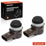 Frankberg 2x Parksensor PDC Sensor Vorne und Hinten für Audi A3 A4 A5 A6 Q3 Q5 TT BMW 2 5 6 7