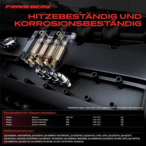 1x Zündmodul Zündspule für Nissan Sunny II B12 N13 Sunny II Hatchback N13 Sunny II Traveller B12 Bild 1x Zündmodul Zündspule für Nissan Sunny II B12 N13 Sunny II Hatchback N13 Sunny II Traveller B12