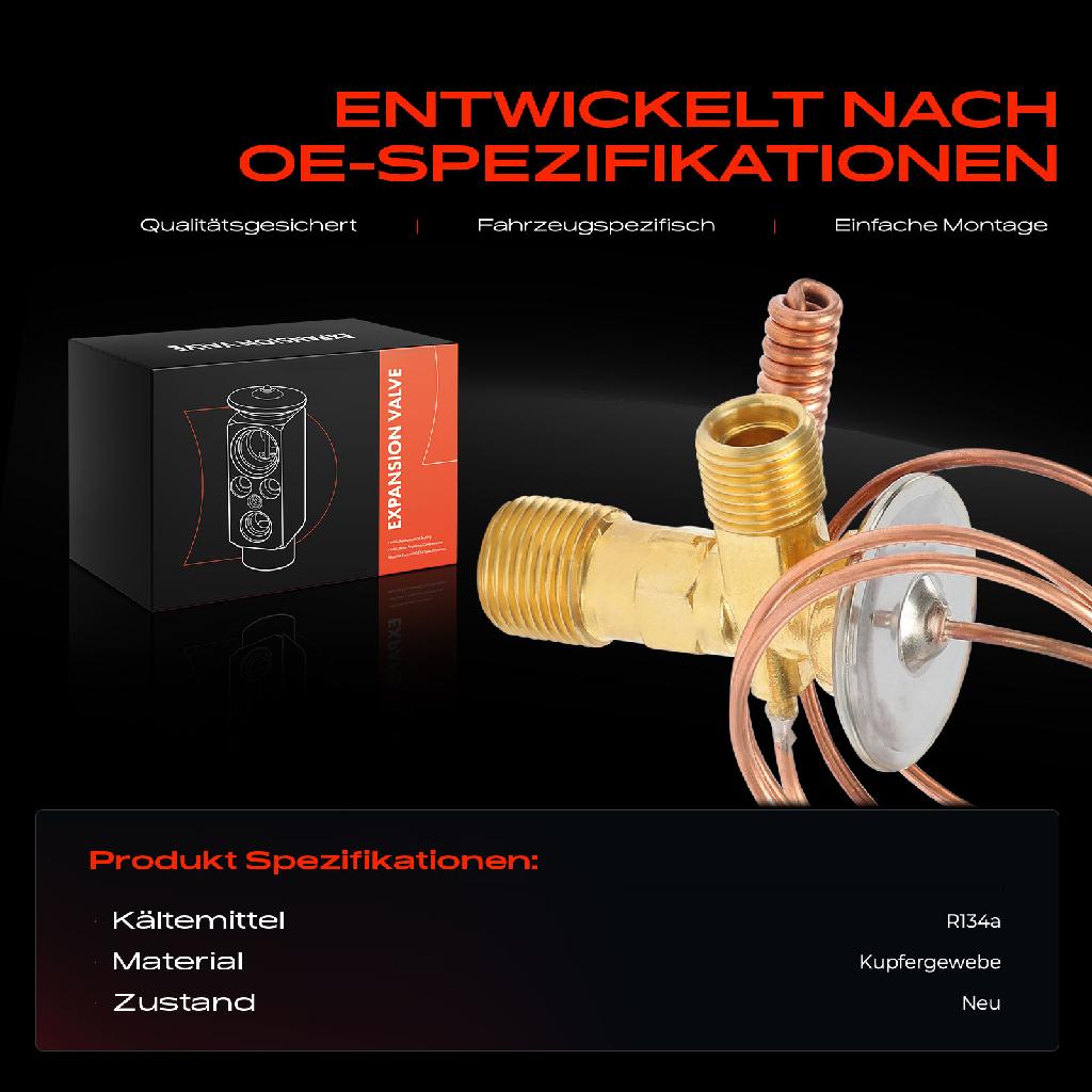 1x Expansionsventil Klimaanlage für Alfa Romeo 164 Fiat Croma Lancia Thema Saab 900