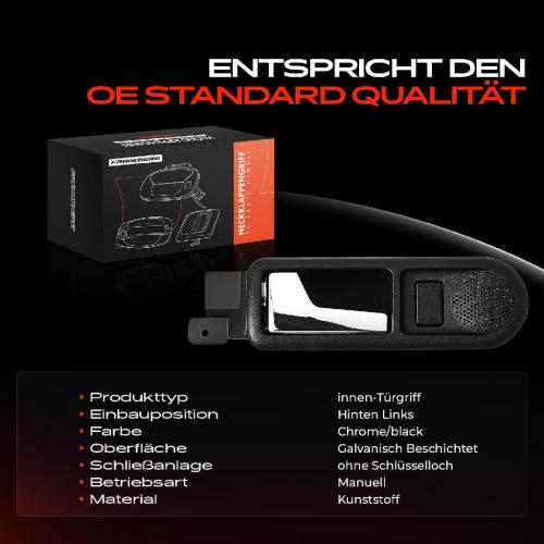 1x Türgriff Hinten Links innen für VW Passat Variant 1.6L 1.8L 1.9L 2.0L 2.3L 2.5L 2.8L 1996-2000 Bild 1x Türgriff Hinten Links innen für VW Passat Variant 1.6L 1.8L 1.9L 2.0L 2.3L 2.5L 2.8L 1996-2000