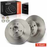 2x Bremsscheiben Hinterachse für Renault Clio III Grandtour Kasten/Schrägheck Megane Bj ab 2002