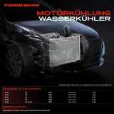 1x Kühler Wasserkühler Motorkühler für Audi A4 Avant Cabriolet 8E 8H 2003-2009