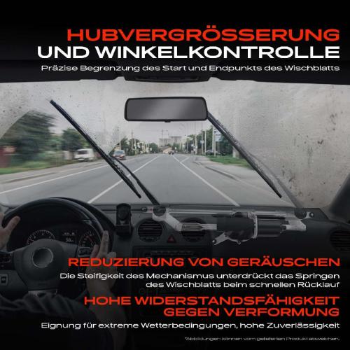 Frankberg 1x Wischerarm Scheibenwischer Vorne für Tesla Model S 5YJS Bj ab 2012 Bild Frankberg 1x Wischerarm Scheibenwischer Vorne für Tesla Model S 5YJS Bj ab 2012