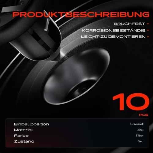 10x Befestigungsclips Universell für BMW E88 E81 E87 E82 E46 E60 E39 E34 Bild 10x Befestigungsclips Universell für BMW E88 E81 E87 E82 E46 E60 E39 E34